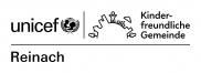 Logo kinderfreundliche Gemeinde Reinach von Unicef
