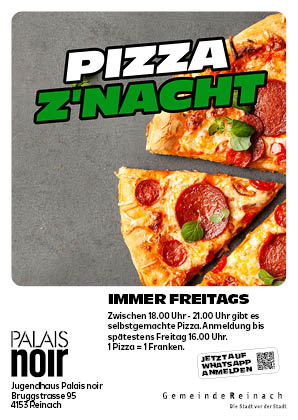 Pizza Z'Nacht für Jugendliche